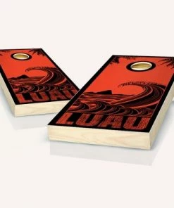 Skip's Garage Luau Cornhole Board Set, Includes 2 Boards, 8 Bags + Optional Accessories -Lawn Games Sales unnamed file 3863