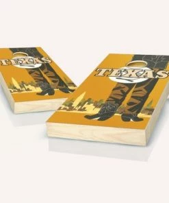 Skip's Garage Texas Graphic Cornhole Board Set, Includes 2 Boards, 8 Bags + Optional Accessories -Lawn Games Sales unnamed file 3919