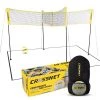 CROSSNET The Original 4 Square Volleyball Net and Backyard Yard Game Complete Set with Carrying Backpack, Ball, and Boundary Lines for Kids and Adults -Lawn Games Sales unnamed file 4093