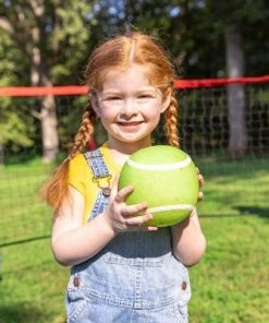 HearthSong Jumbo 3-in-1 Three-Way Game Set Featuring Badminton, Tennis and Volleyball for Kids -Lawn Games Sales unnamed file 4171