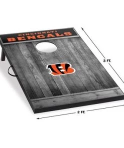 NFL Cincinnati Bengals 2'x3' Cornhole Board - Gray