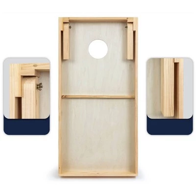 NFL Baltimore Ravens 2'x4' Cornhole Board - Gray 5 NFL Baltimore Ravens 2'x4' Cornhole Board - Gray - Image 3