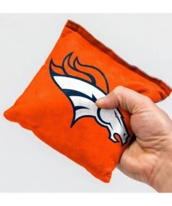 NFL Denver Broncos Premium Cornhole Bean Bags - 8pk