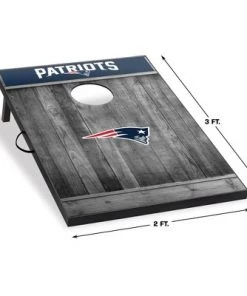 NFL New England Patriots 2'x3' Cornhole Board - Gray