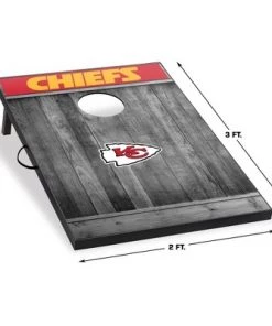 NFL Kansas City Chiefs 2'x3' Cornhole Board - Gray