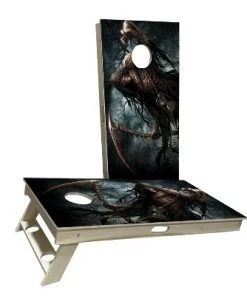 Skip's Garage Grim Reaper Cornhole Boards -Lawn Games Sales unnamed file 570