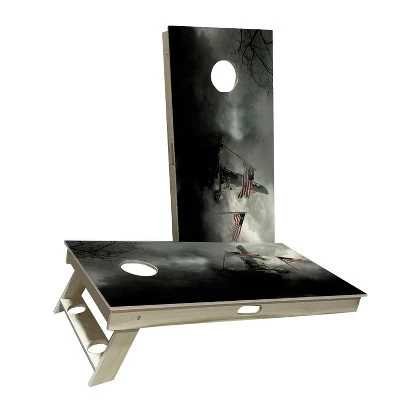 Skip's Garage Soldiers Planting The American Flag Cornhole Boards 7 Skip's Garage Soldiers Planting The American Flag Cornhole Boards - Image 5