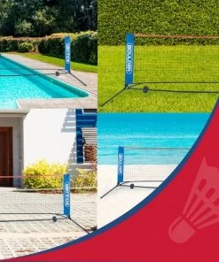 Boulder Sports Co. Boulder Badminton Height-Adjustable Portable Net -Lawn Games Sales unnamed file 69