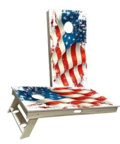 Skip's Garage Faded American Flag Cornhole Boards 12 Skip's Garage Faded American Flag Cornhole Boards -Lawn Games Sales unnamed file 695