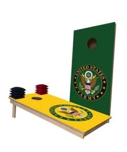 Skip's Garage US Army Yellow & Green Cornhole Boards -Lawn Games Sales unnamed file 711