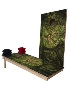 Skip's Garage Forest Trees Cornhole Boards -Lawn Games Sales unnamed file 753