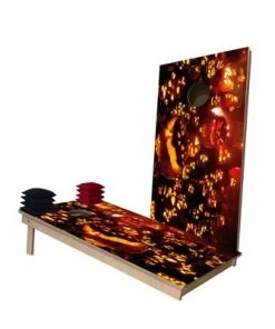 Skip's Garage Halloween Pumpkins Cornhole Boards -Lawn Games Sales unnamed file 789