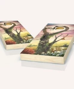 Skip's Garage Root of Love Cornhole Board Set, Includes 2 Boards, 8 Bags + Optional Accessories -Lawn Games Sales unnamed file 934